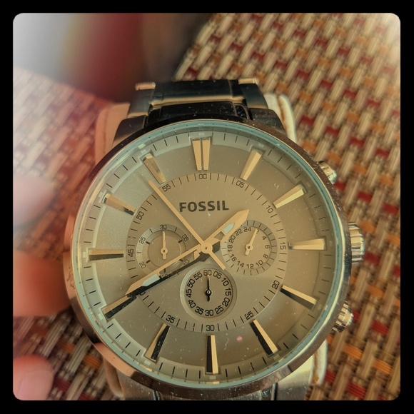 Fossil Accessories - Big Dial Fossil Dress Watch